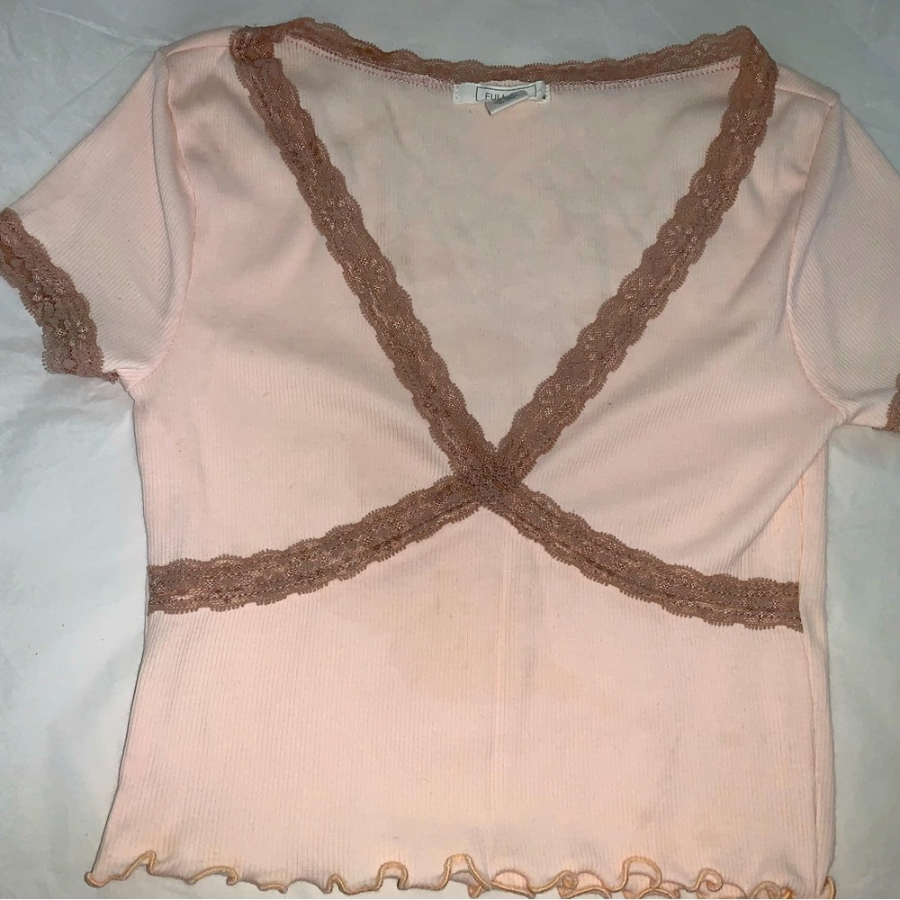 Floral crop top